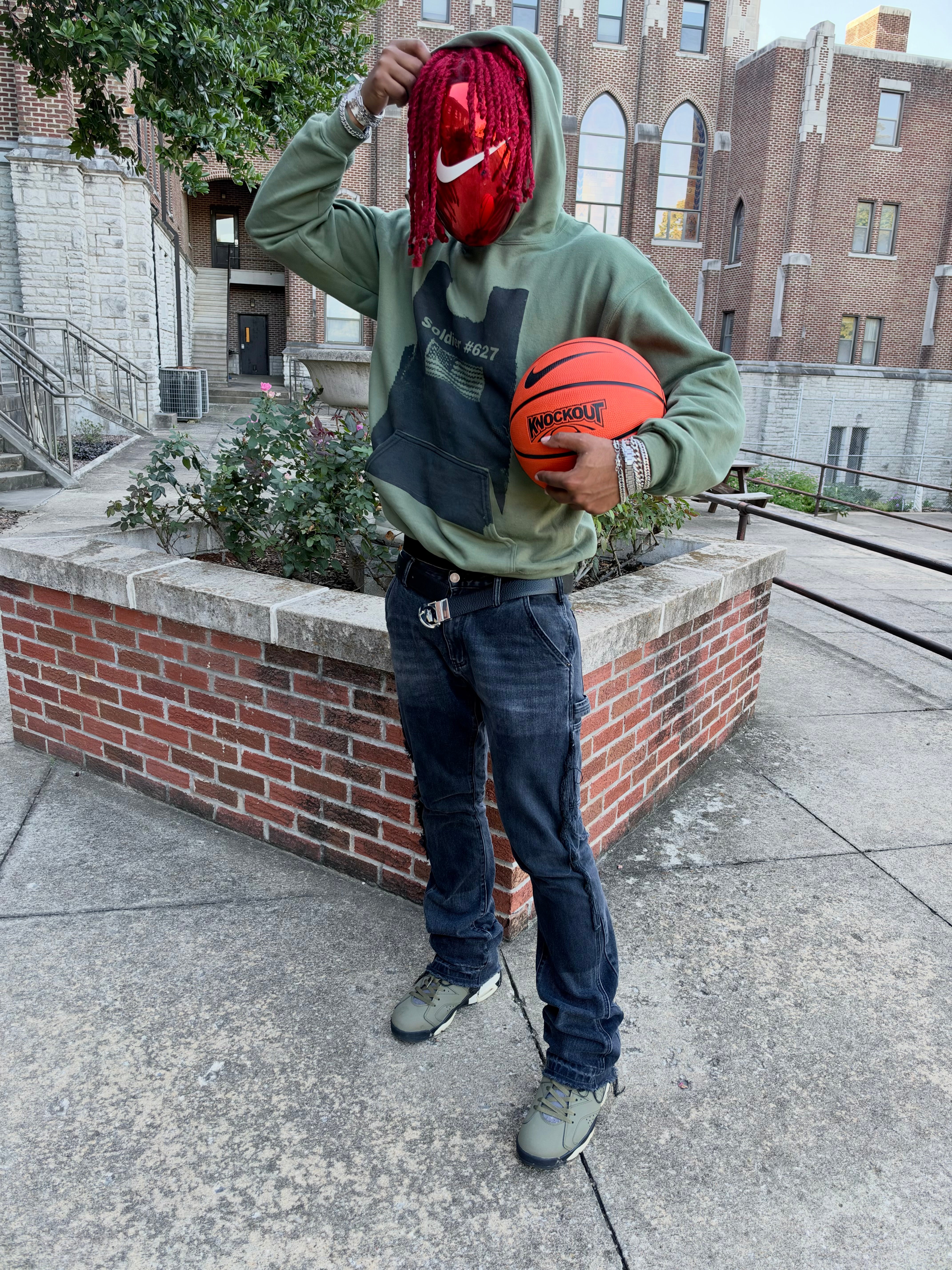 Red Nike Mask (GEN 3 LITE)
