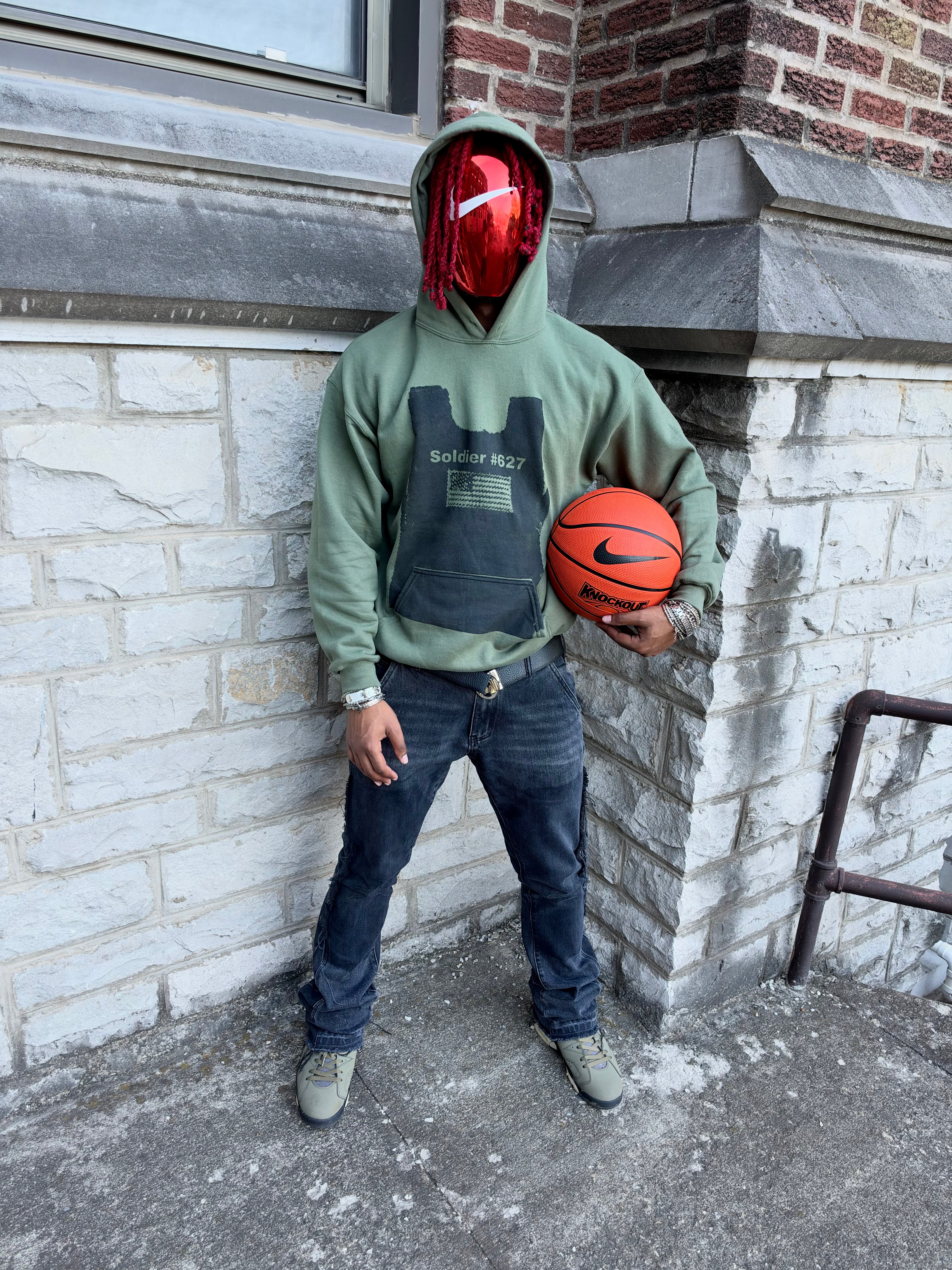 Red Nike Mask (GEN 3 LITE)