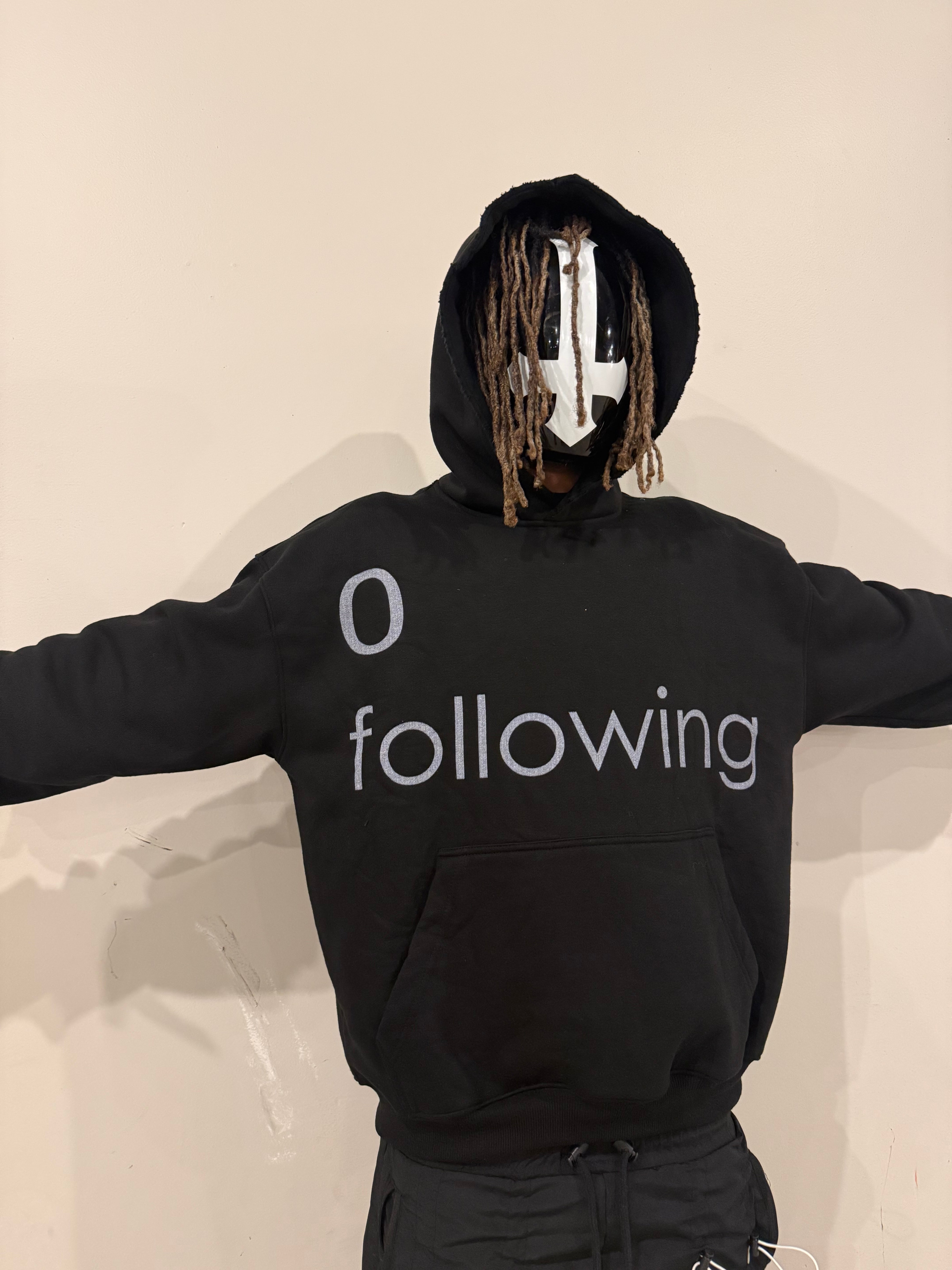 "0" Following Hoodie
