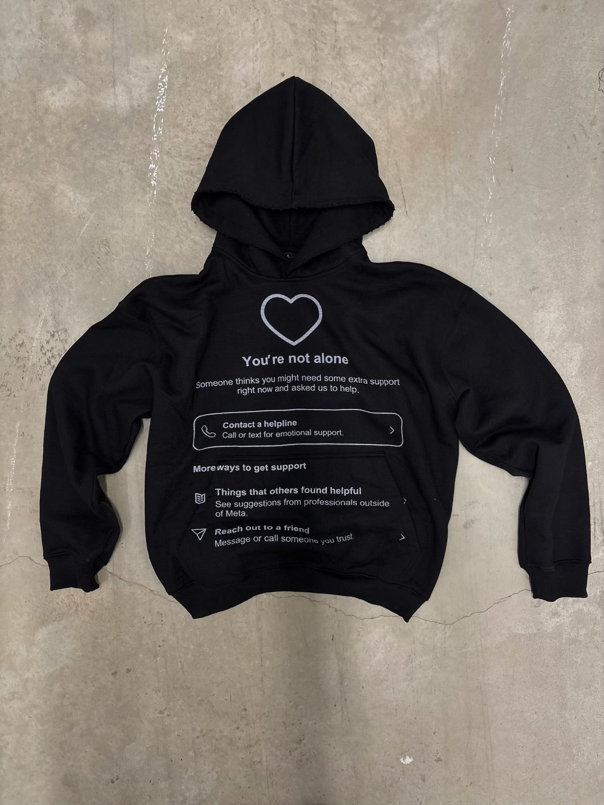 You're not alone Hoodie.