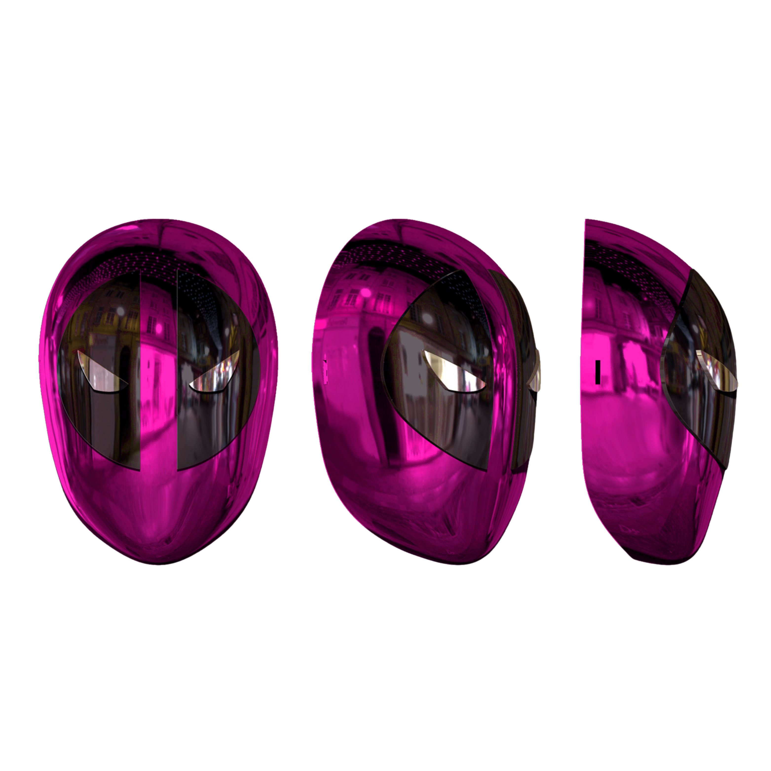 Pink Deadpool Mask (GEN 3 LITE)