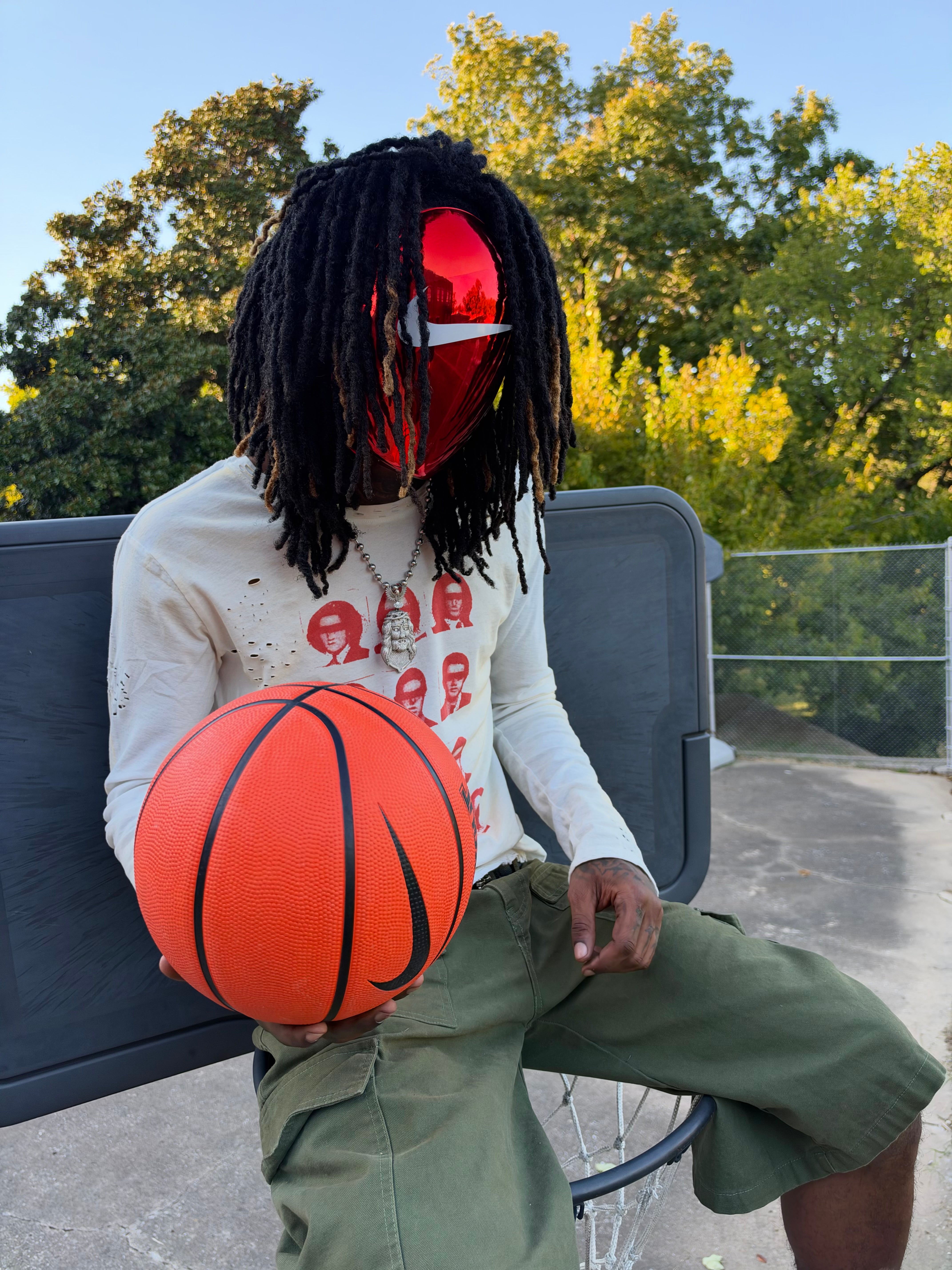 Red Nike Mask (GEN 3 LITE)